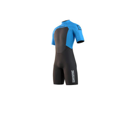 Brand 3/2mm Back Zip Shorty - Global Blue - 2024