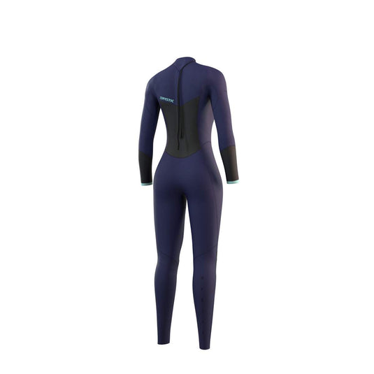 Womens Star 5/3mm Back Zip Wetsuit - Night Blue - 2024