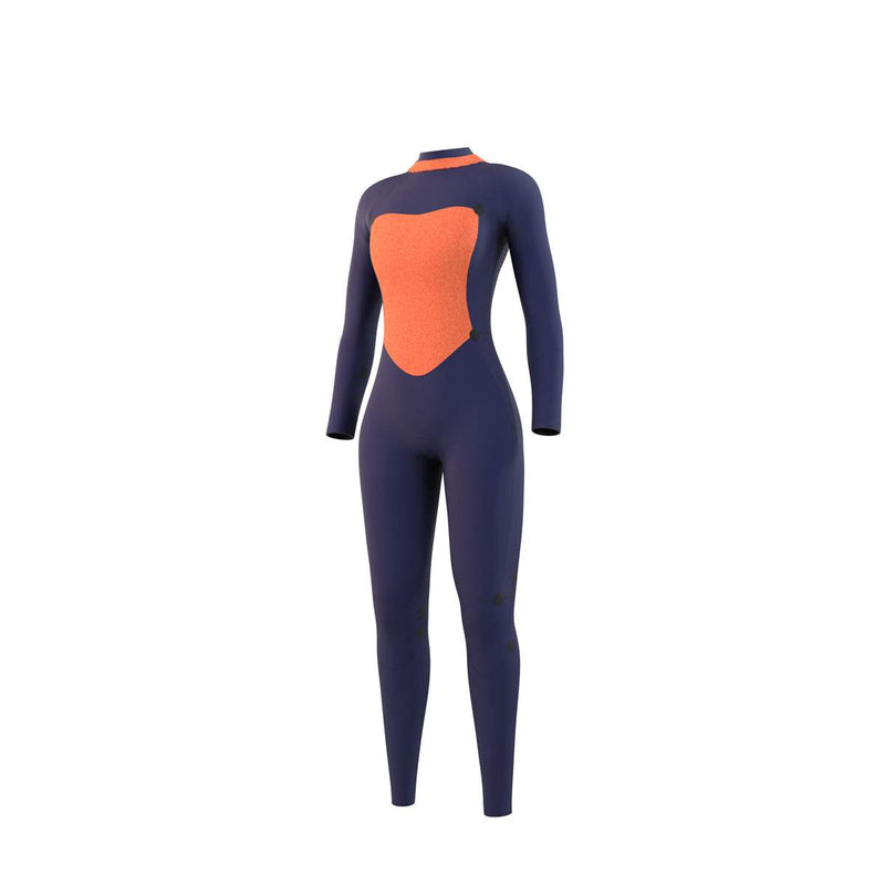 Load image into Gallery viewer, Womens Star 5/3mm Back Zip Wetsuit - Night Blue - 2024
