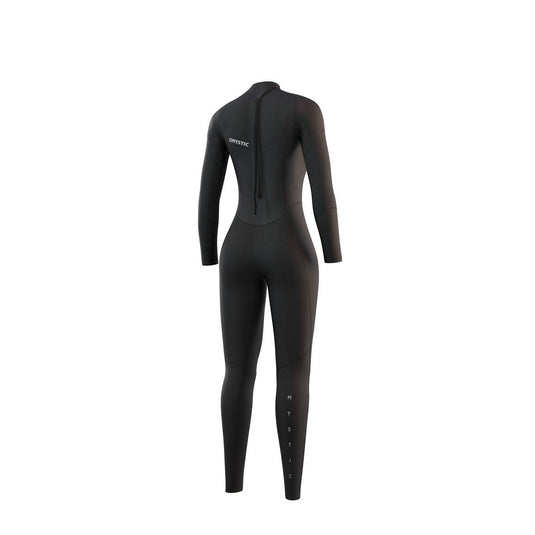 Womens Star 5/3mm Back Zip Wetsuit - Black - 2024