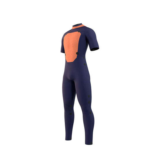 Star 3/2mm Back Zip Shortarm - Black - 2024