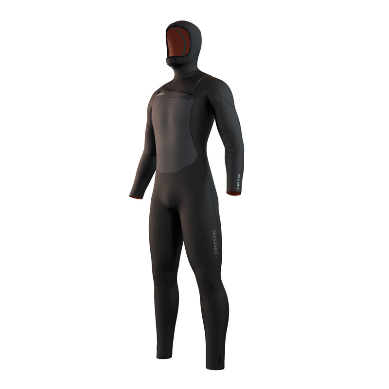 Load image into Gallery viewer, Voltt Hooded 6/4/3mm Front Zip - Black - 2025
