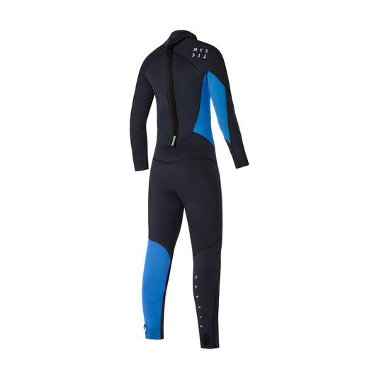 Star 5/4mm Fullsuit Back Zip Kids - Black/Blue - 2025
