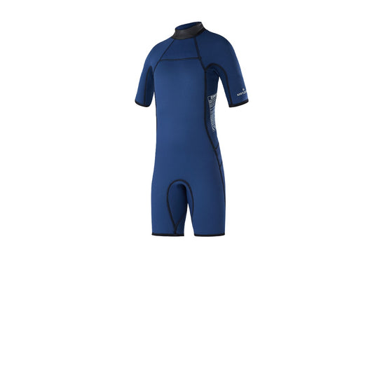 Star 3/2mm Shorty BZ Kids - Black/Blue - 2025