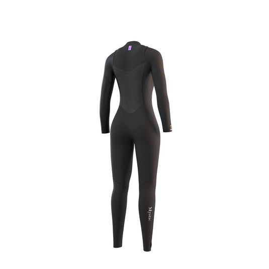 Jayde Fullsuit 5/4mm Double Front Zip - Black - 2024