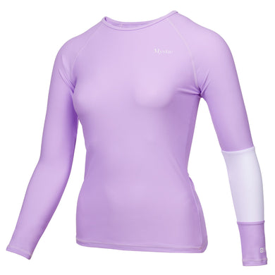 Jayde LS Rash Vest Women - Lilac - 2022