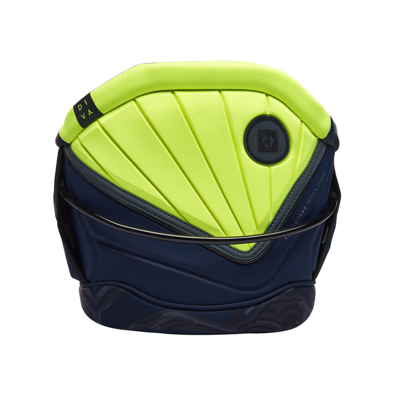 Load image into Gallery viewer, Diva Waist Harness - Navy/Lime - 2019
