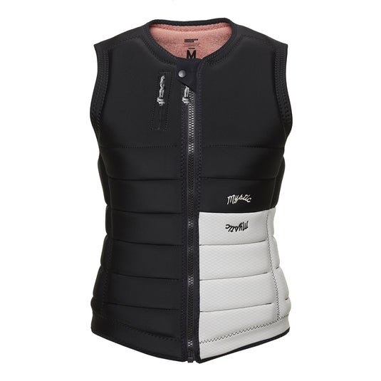 Maze Impact Vest Fzip Wake Women - Black - 2024