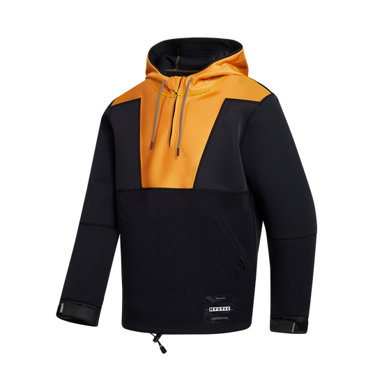 Fulmar Neoprene Hoodie 3/2mm - Retro Orange - 2024