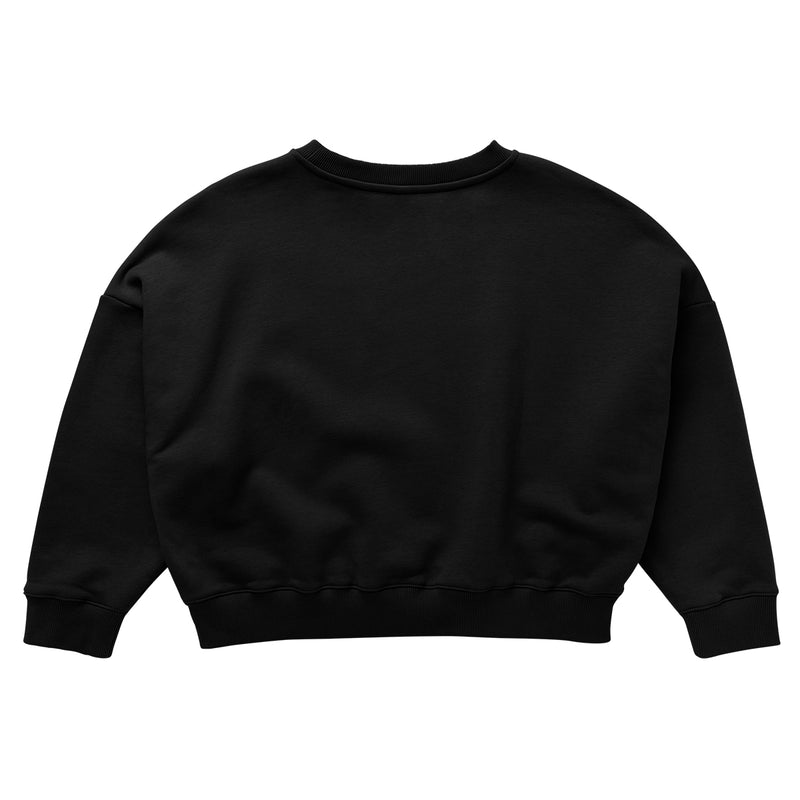 Load image into Gallery viewer, Dropped Shoulder Crew - Black - 2023
