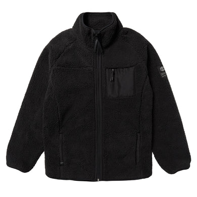 Dark Tech Series Teddy Zip thru - Black - 2026