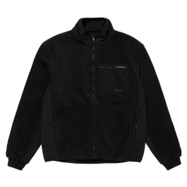 Dark Tech Series Fleece Zip Thru Sweat - Black - 2025