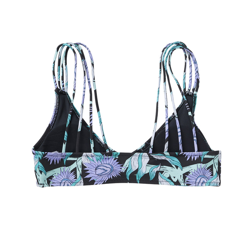 Load image into Gallery viewer, Flora Bikini Top - Turquoise - 2023
