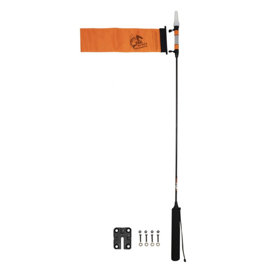 YakAttack | VISIPole II™ - GearTrac™ Ready - Includes Flag and Mighty Mount | Watersports World UK 