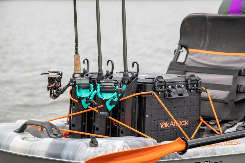 Load image into Gallery viewer, BlackPak Pro Kayak Fishing Crate - 16in x 16in YakAttack
