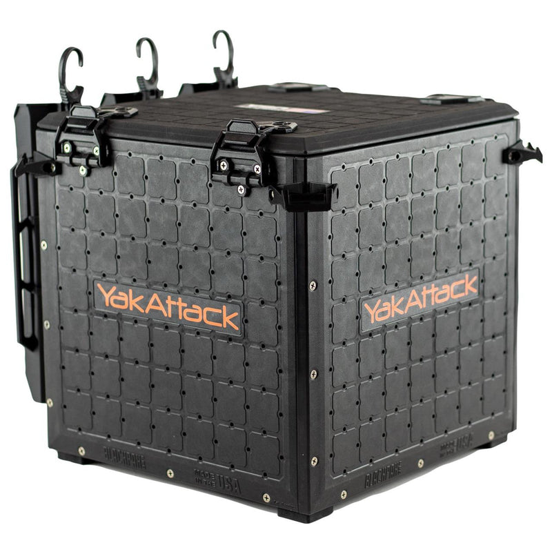 Load image into Gallery viewer, BlackPak Pro Kayak Fishing Crate - 13in x 13in YakAttack
