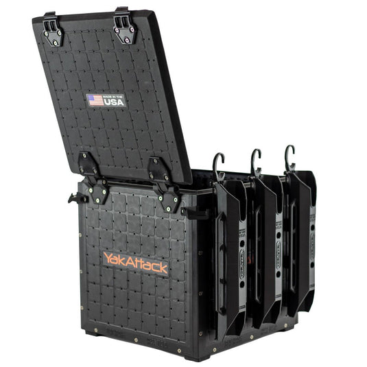 BlackPak Pro Kayak Fishing Crate - 13in x 13in YakAttack