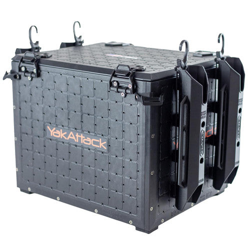 Load image into Gallery viewer, BlackPak Pro Kayak Fishing Crate - 13in x 16in YakAttack
