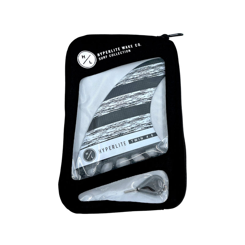 Load image into Gallery viewer, 4.6 Carbon Twin Fin Set w/Key - 2025
