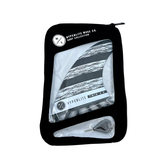 4.6 Carbon Twin Fin Set w/Key - 2025